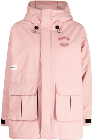 Chocoolate Logo-patch hooded jacket