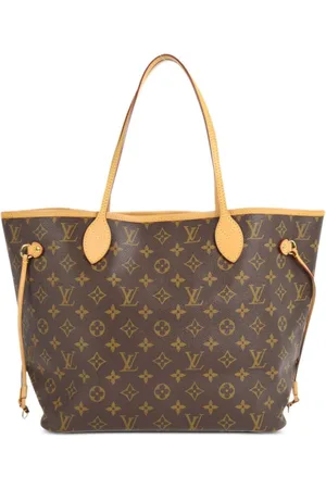 Louis Vuitton 2012 Pre-owned Neverfull mm Tote Bag - Brown