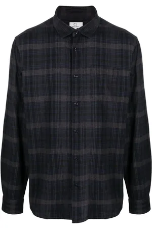 Woolrich Plaid-check pattern flannel shirt