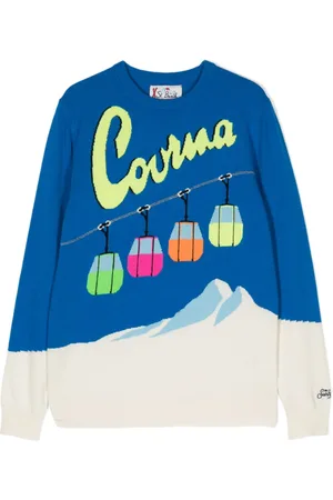 MC2 SAINT BARTH Courma patterned-intarsia jumper
