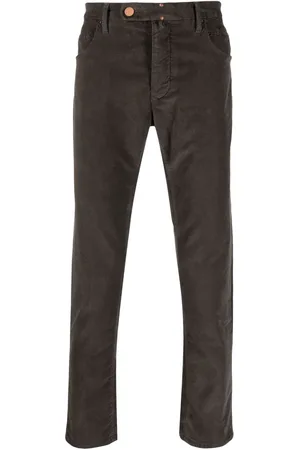 Incotex Slim-cut corduroy chinos