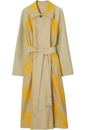 Burberry EKD checked trench coat