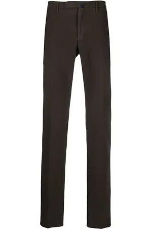 Incotex Mid-rise straight-leg chinos