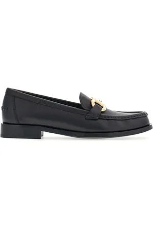 Salvatore Ferragamo Logo-plaque leather loafers