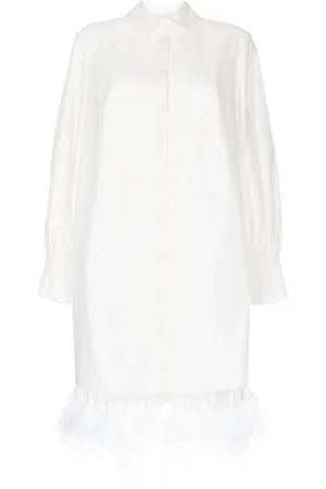 HUISHAN ZHANG Ibiza long-sleeved shirtdress