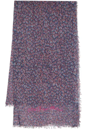 LOUIS VUITTON Cheetah print scarf