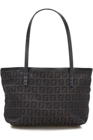 Fendi Pre-owned 2010 Zucca Logo Charm Two-Way Bag