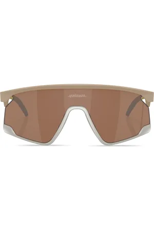 Oakley Logo-print oversize-frame sunglasses