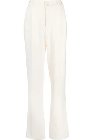 HUISHAN ZHANG Miles straight-leg crepe trousers