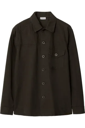 Burberry Panelled cotton shirt