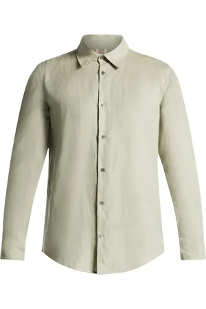 CHE Long-sleeve linen shirt