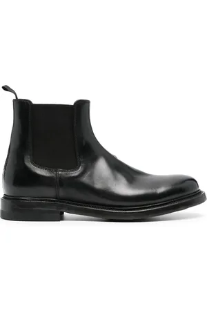 Silvano Sassetti Leather Chelsea boots