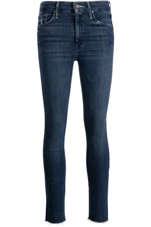 Mother Mid-rise skinny jeans