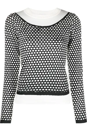 Vaquera Polka dot-print long-sleeve T-shirt