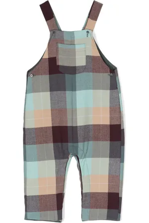 KNOT Oscar checked romper