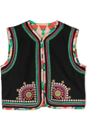 Stella McCartney Embroidered lyocell waistcoat