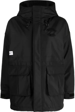 Chocoolate Logo-patch hooded jacket