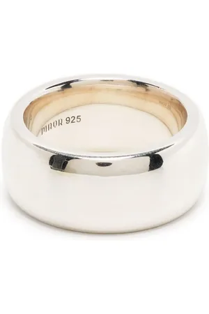 MAOR Chunky-band polished-finish ring