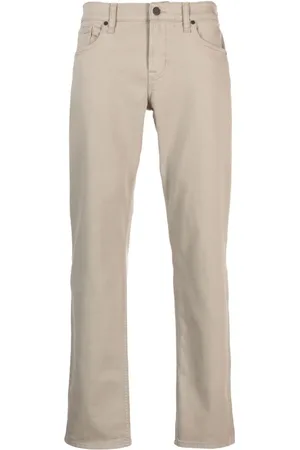 7 for all Mankind Mid-rise slim-fit jeans