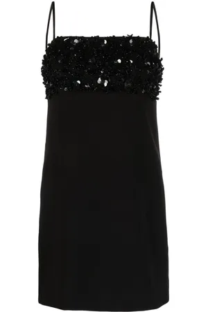P.A.R.O.S.H. Floral sequined minidress