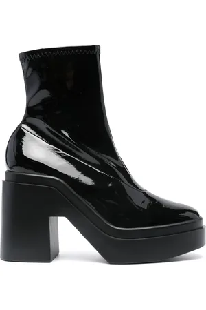 Robert Clergerie Nina 100mm patent ankle boots