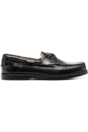 SEBAGO Lace-up leather boat shoes