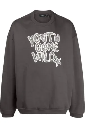 FIVE CM Embroidered Youth Gone Wild sweatshirt