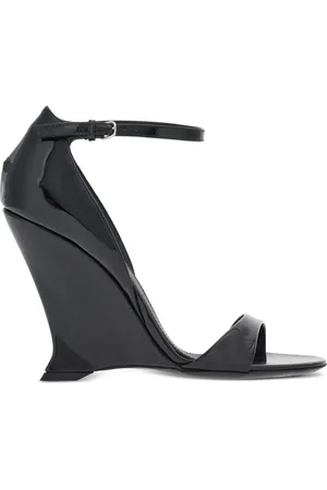 Salvatore Ferragamo 100mm patent leather sandals