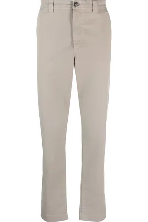 Woolrich Tailored twill stretch-cotton trousers
