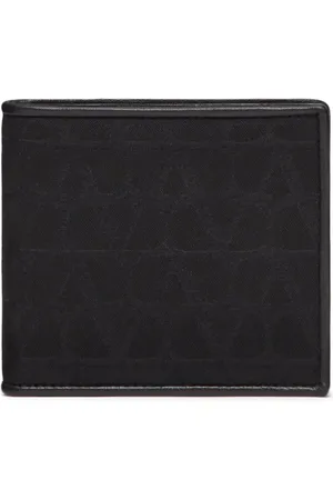 VALENTINO GARAVANI Toile Iconographe bi-fold wallet