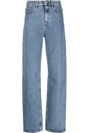 Sporty & Rich High-waist straight-leg jeans