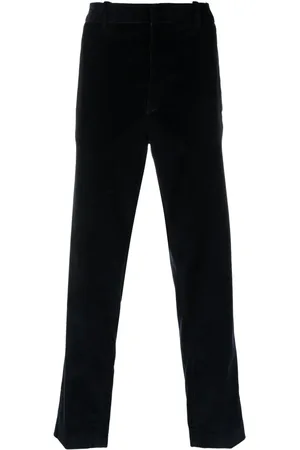Moncler Logo-appliqué corduroy trousers