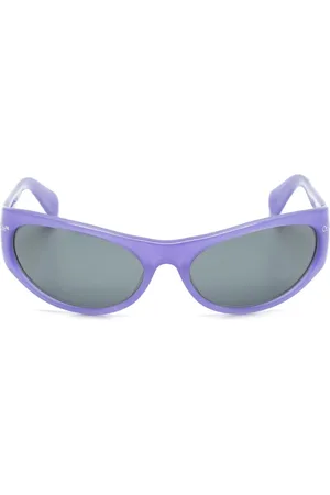 OFF-WHITE Napoli round-frame sunglasses