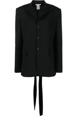 Nensi Dojaka Strap-detail single-breasted blazer