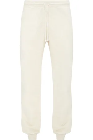 J.W.Anderson Slogan-embroidered cotton track pants