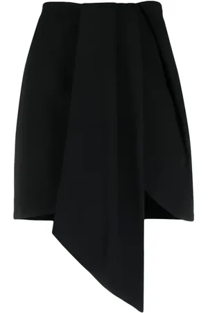 FEDERICA TOSI Draped asymmetric mini skirt