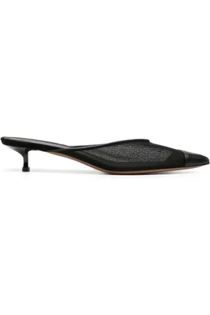 Neous Pointed-toe mesh mules