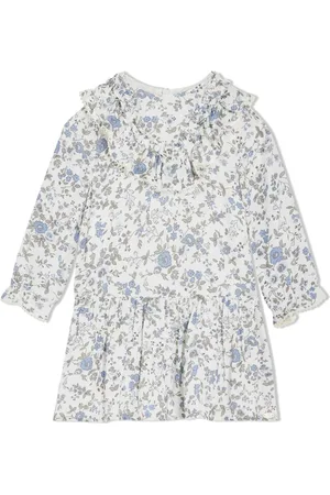 Tartine Et Chocolat Floral-print ruffled minidress