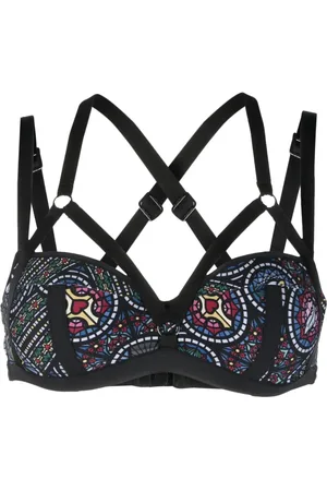 Marlies Dekkers Ecclesia stained-glass print balconette bra