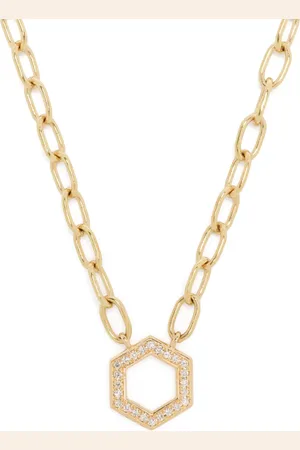 HARWELL GODFREY 18kt yellow Foundation diamond chain necklace