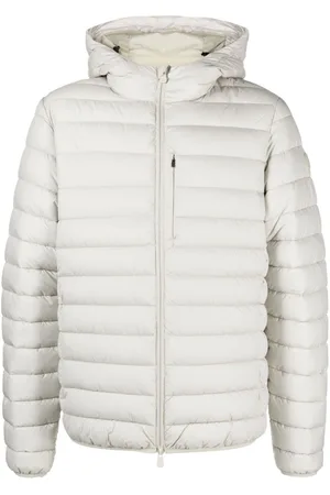 save the duck Logo-patch padded hooded jacket