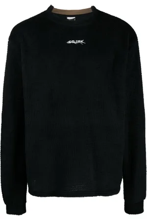 GR10K Logo-embroidered knitted jumper