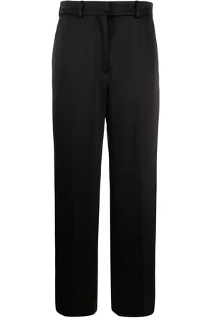 Lanvin Satin-finish straight-leg trousers