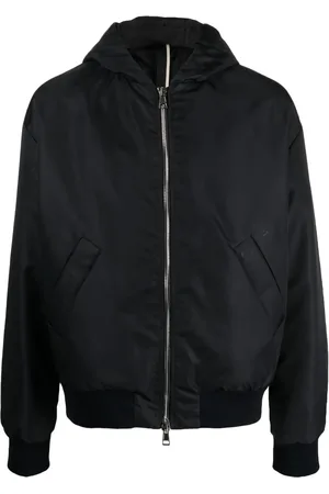 LOW BRAND Hooded waterproof bomber jacket