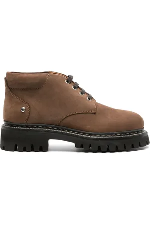 Dsquared2 Lace-up suede ankle boots