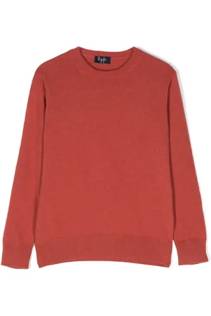 Il gufo Crew-neck virgin wool jumper