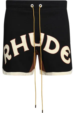 Rhude Mechanic logo-print shorts