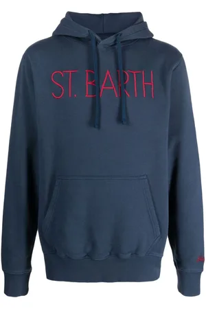 MC2 SAINT BARTH Tribeca logo-embroidered cotton hoodie