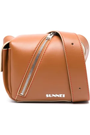 SUNNEI Lacubetto leather shoulder bag