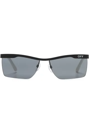 Off-White Men's Roma Logo-embellished Sunglasses